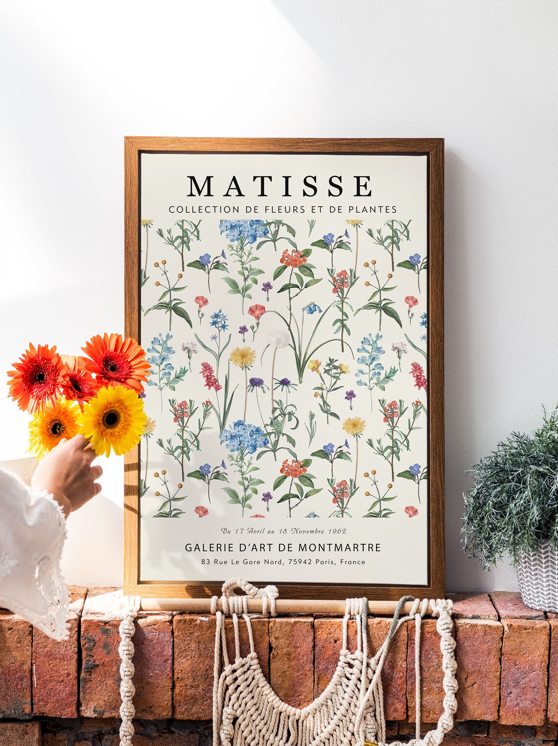 Matisse Tokyo Flower Poster Print - Image 4