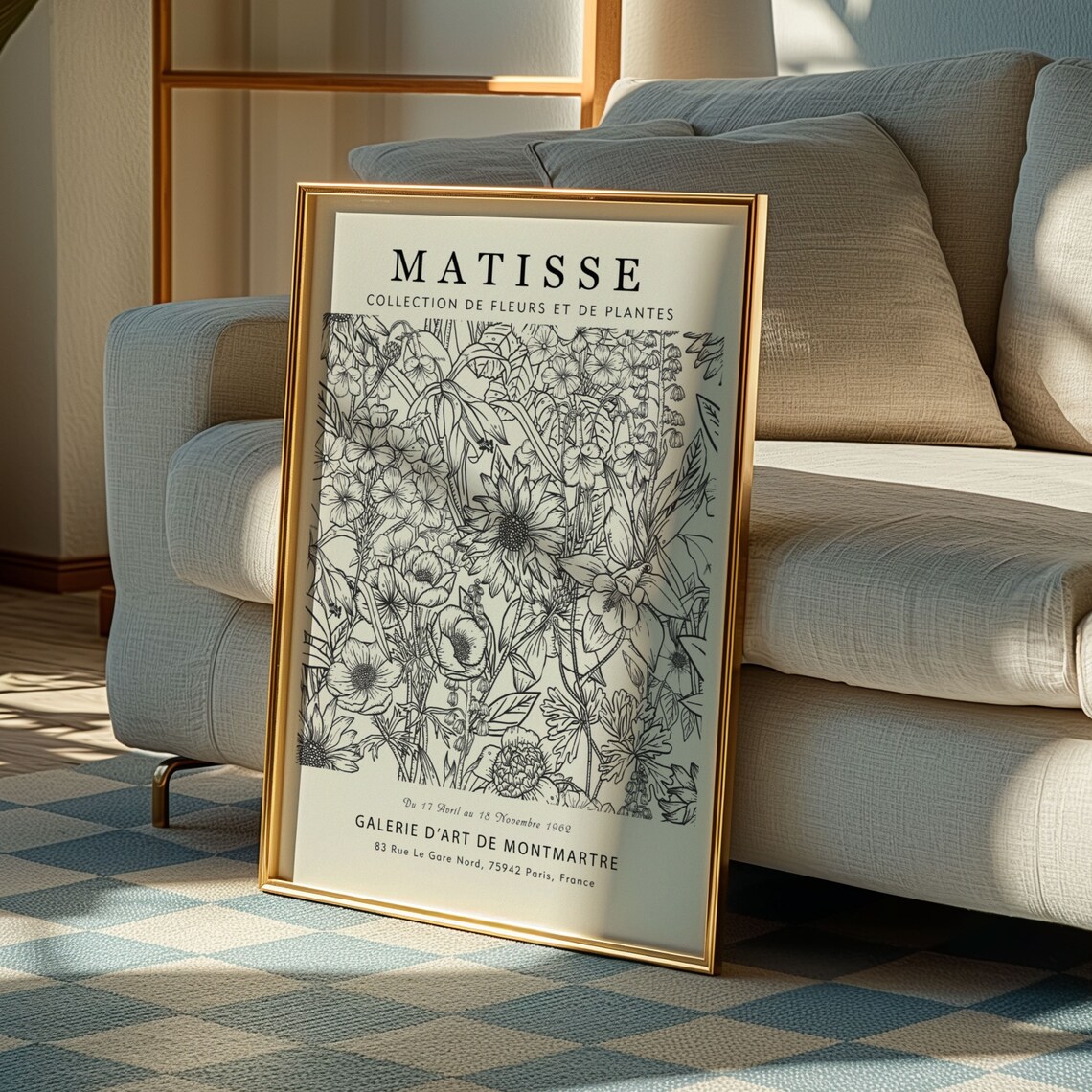 Matisse Flower Market Botanical Poster Print - Image 5