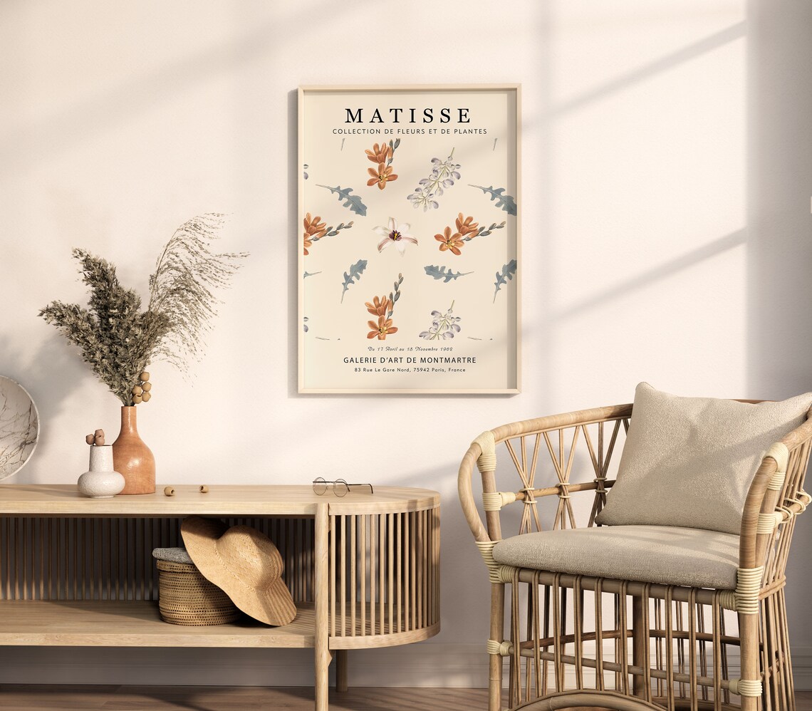 Matisse Flower Market Poster, Botanical Art Print - Image 5