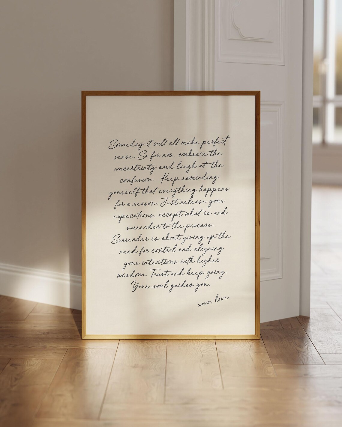 Motivational Sayings Affirmation Wall Art Print