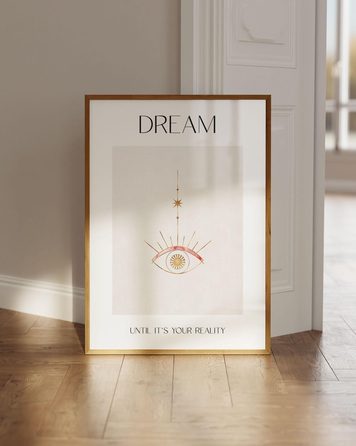 Dream Until It's Your Reality Quotes Poster