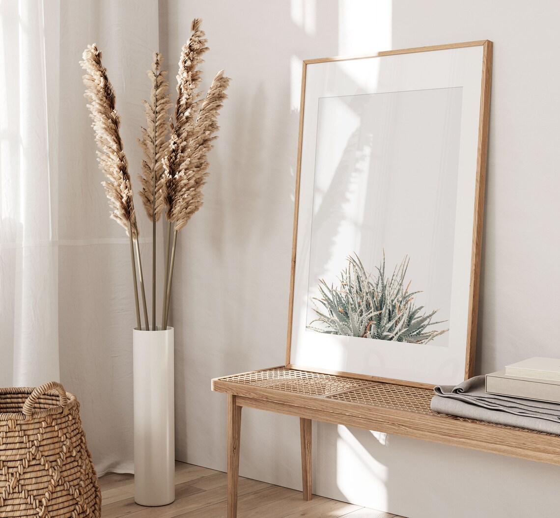 Aloe Print, Modern Minimalist Art Poster - Image 3