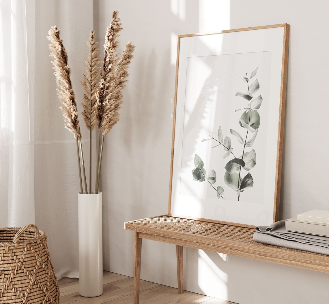 Eucalyptus Botanical Art Print, Floral Wall Decor - Image 3