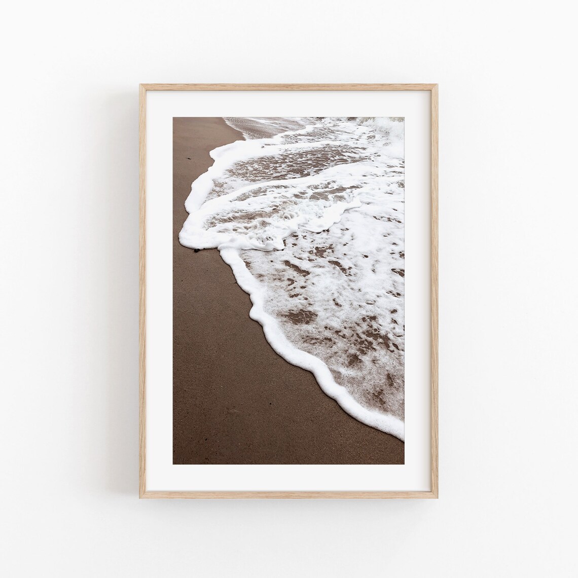 Beach Hut Photography Minimalist Poster Art Print