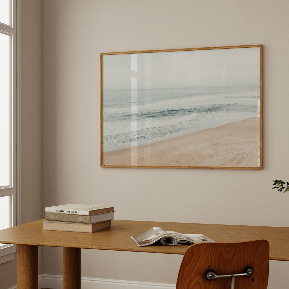 Beach Coastal Surf Photography Art Print - Image 2