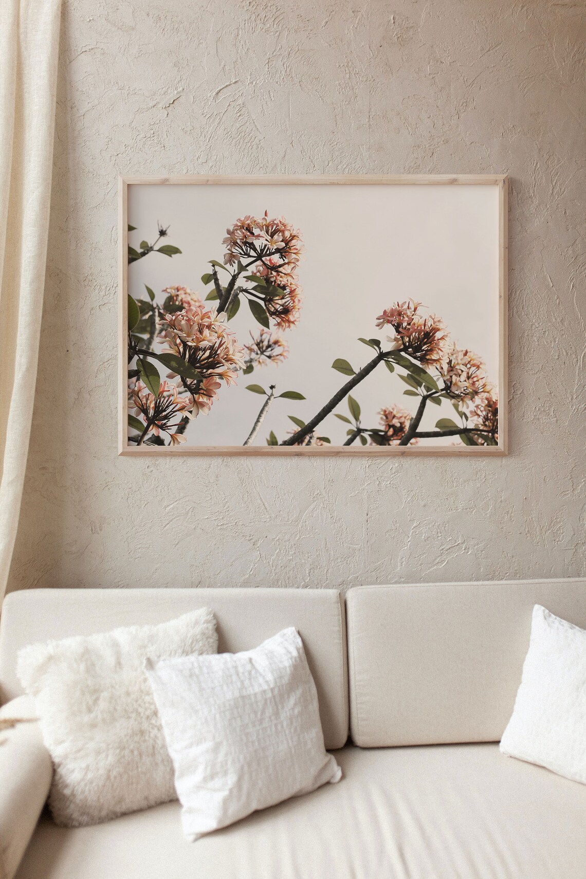 Flowers Botanical Art Print, Horizontal Floral - Image 2