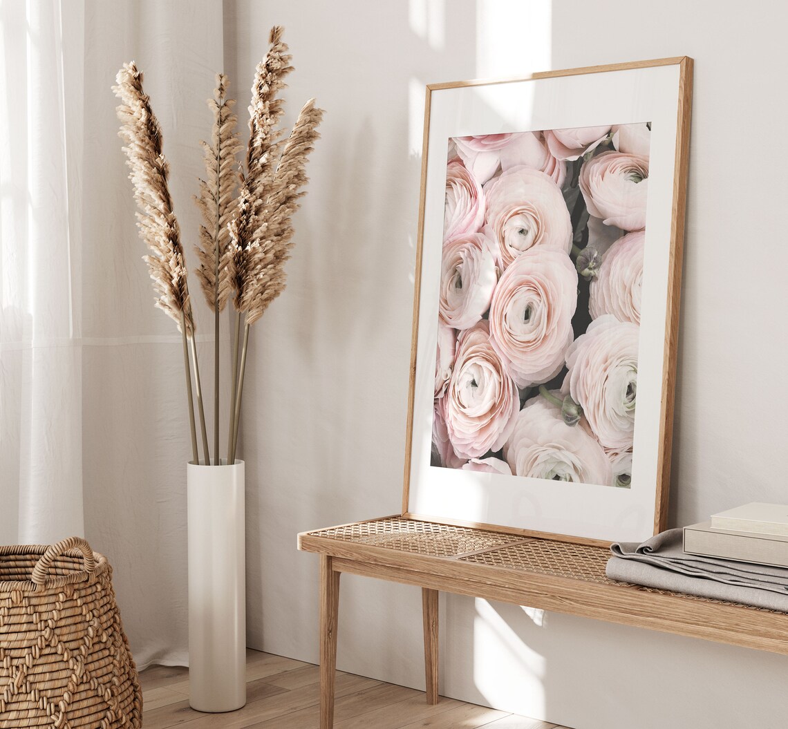 Peonies Floral Art Print, Botanical Wall Decor - Image 3
