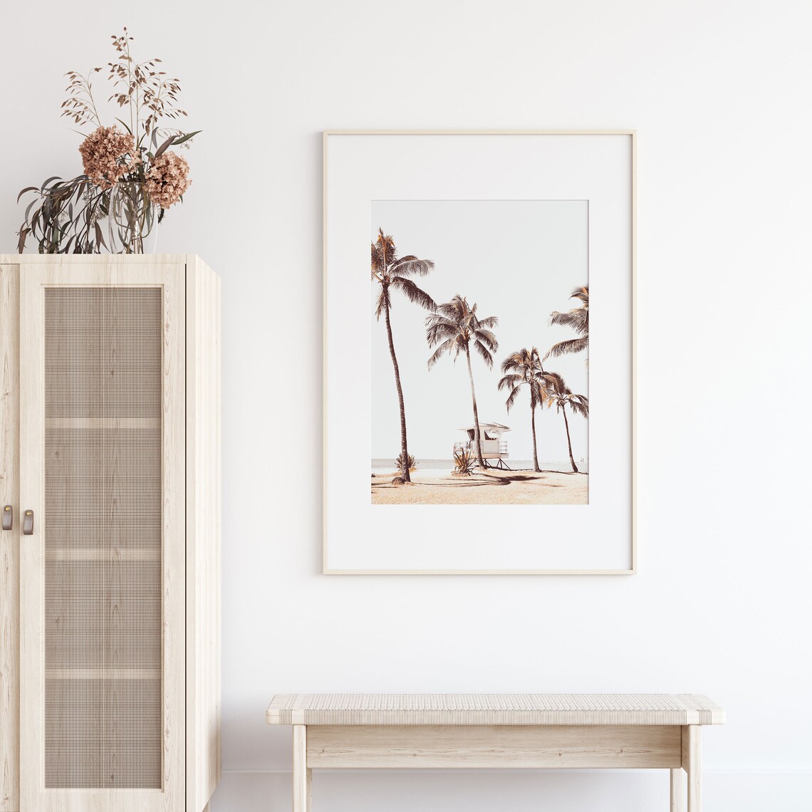 Palm Tree Modern Minimalist Art Print, California - Image 2