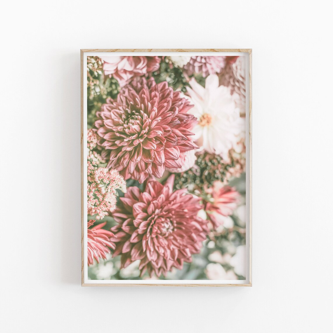 Flowers Botanical Wall Art, Living Room Decor - Image 2