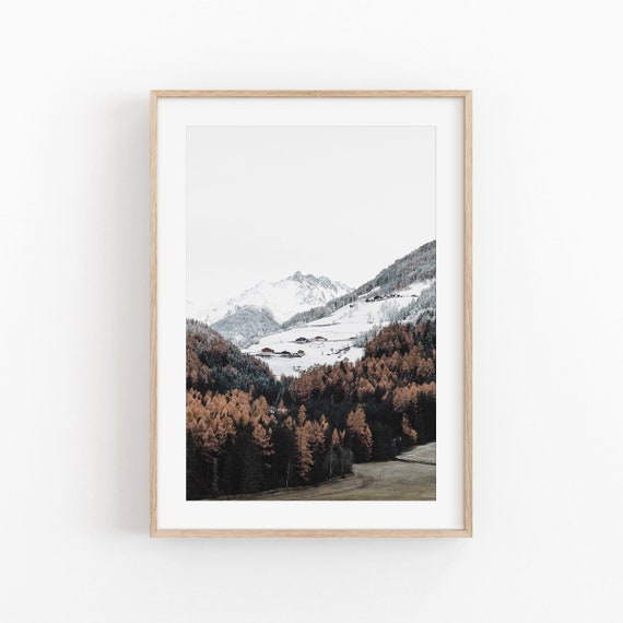 Nature Print Instant Modern Minimalist Art Print