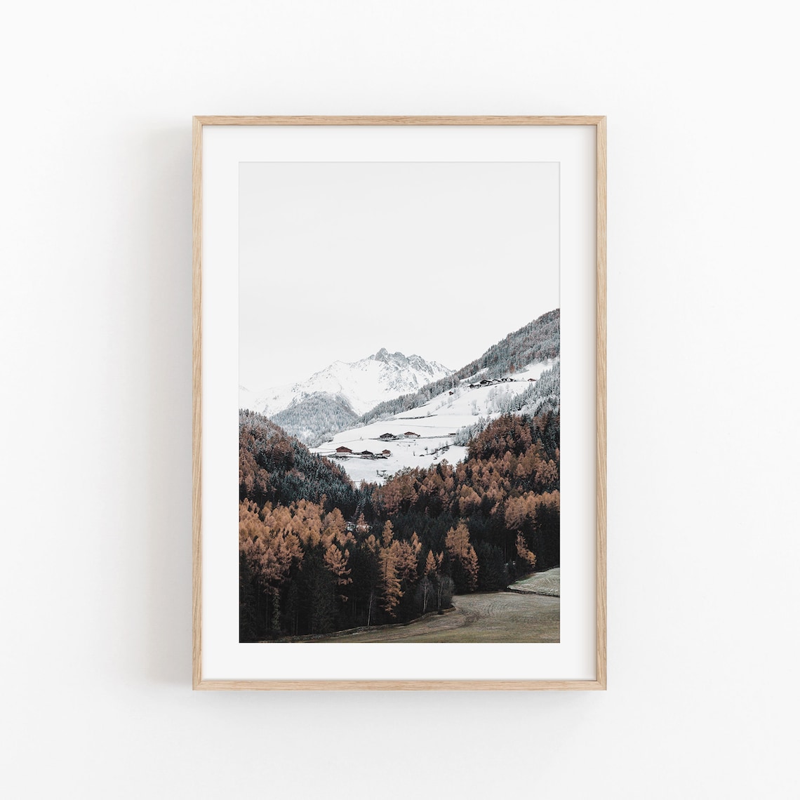 Nature Print Instant Modern Minimalist Art Print