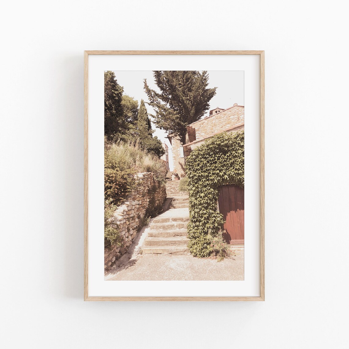 Provence Landscape Travel Poster, France Photography