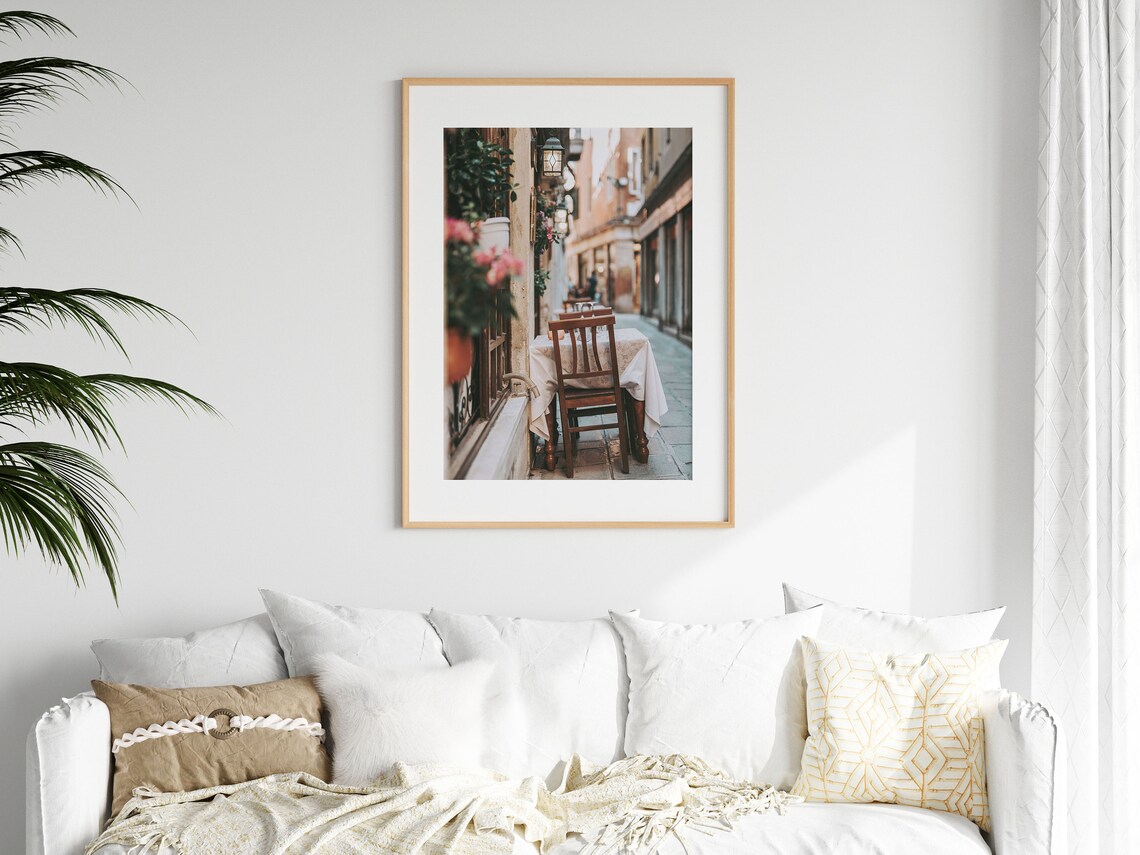 Italy Travel Poster, Florence Architecture Print