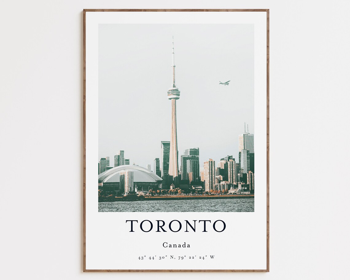 City Art Print, Modern Minimalist Poster