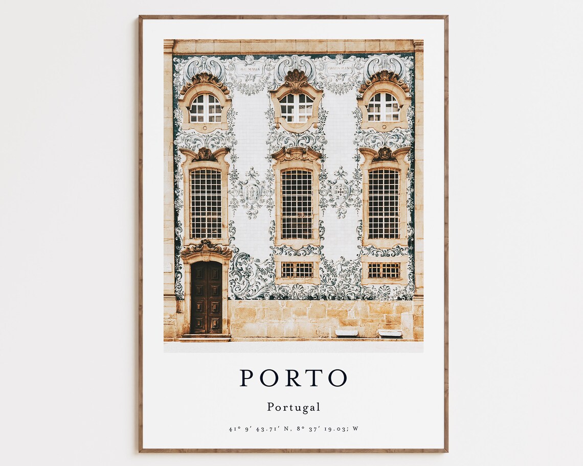 Portugal Cityscape Lisboa Travel Poster, City View