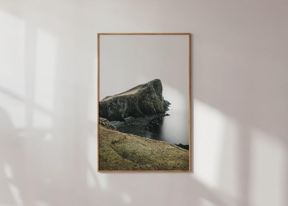 Scotland Mountain Travel Poster, Nature Home Decor - Image 3