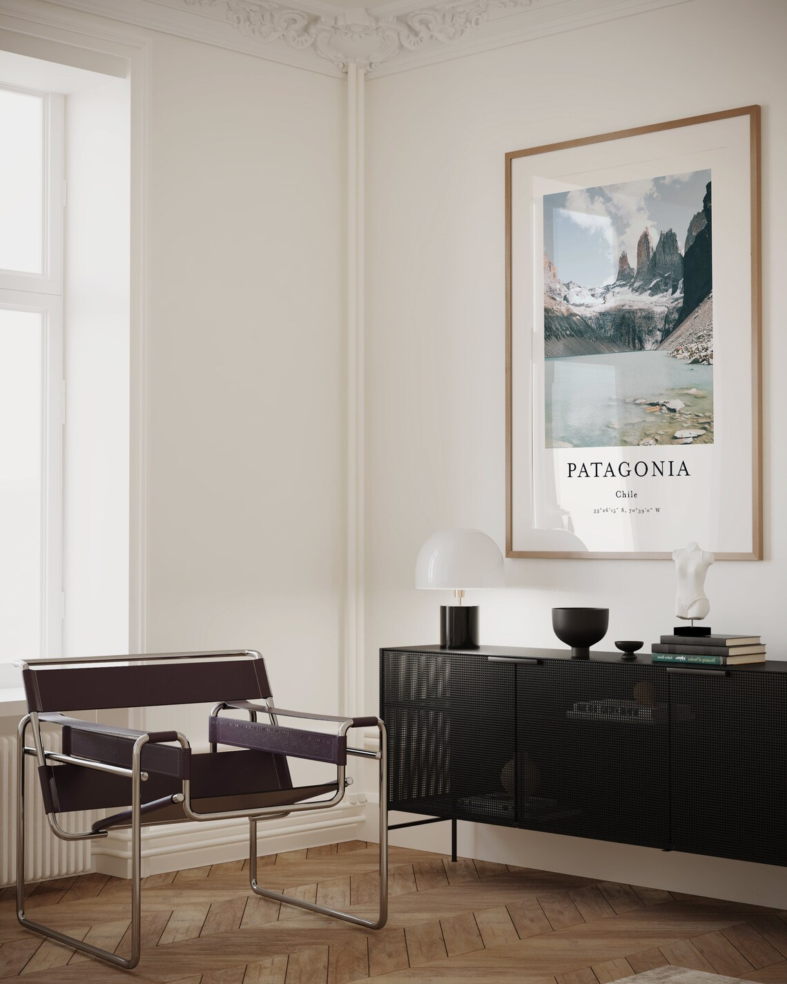 Patagonia Modern Minimalist Art Print - Image 2