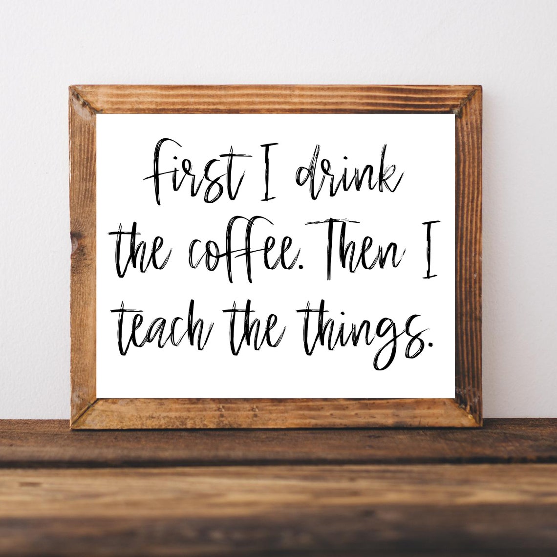 Teacher Appreciation Gifts Gift Quotes For Teachers Prints Classroom Wall Art Coffee