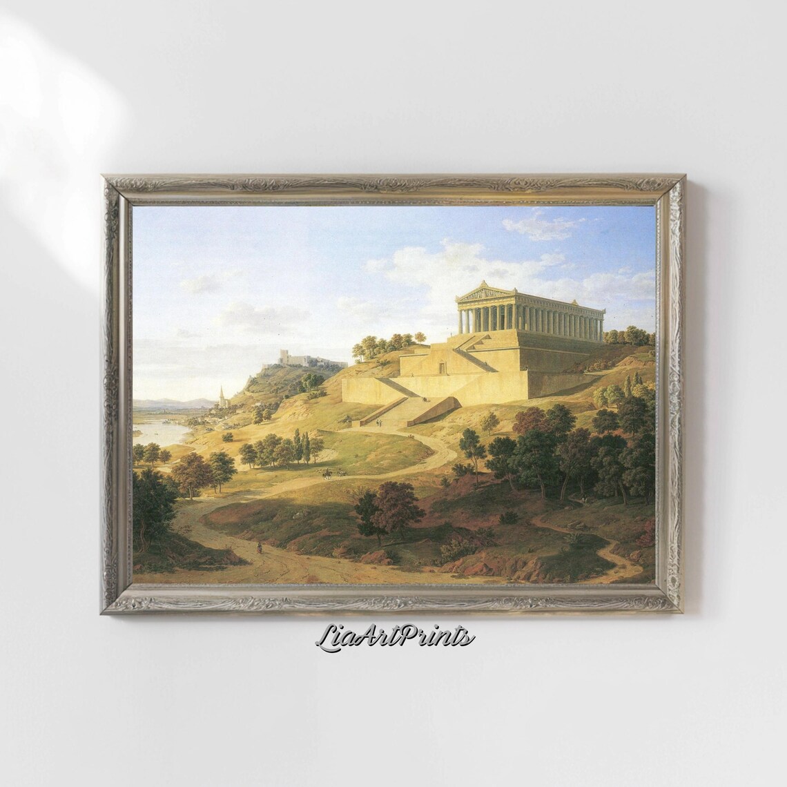 Ancient Acropolis Greek Landscape Art Print - Image 4