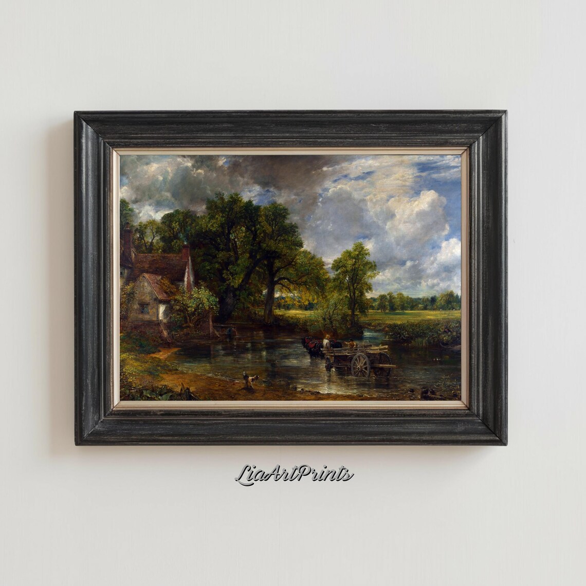 John Constable The Hay Wain English Countryside Classic Poster - Image 3
