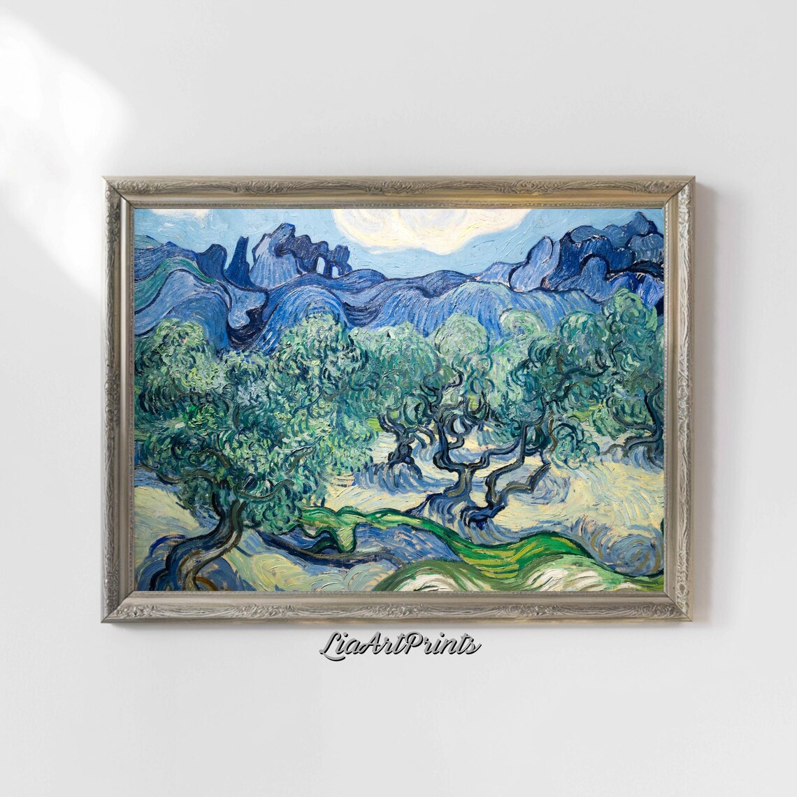 Olive Trees, Expressive Impressionist Landscape Art - Image 5