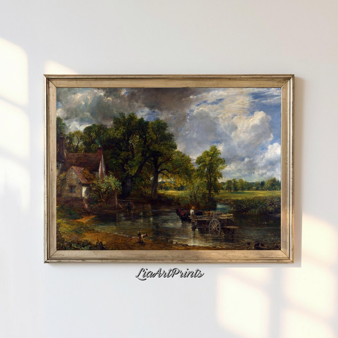 John Constable The Hay Wain English Countryside Classic Poster