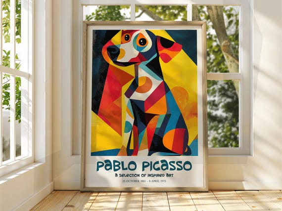 Pablo Picasso Cubism Surrealism Art Print
