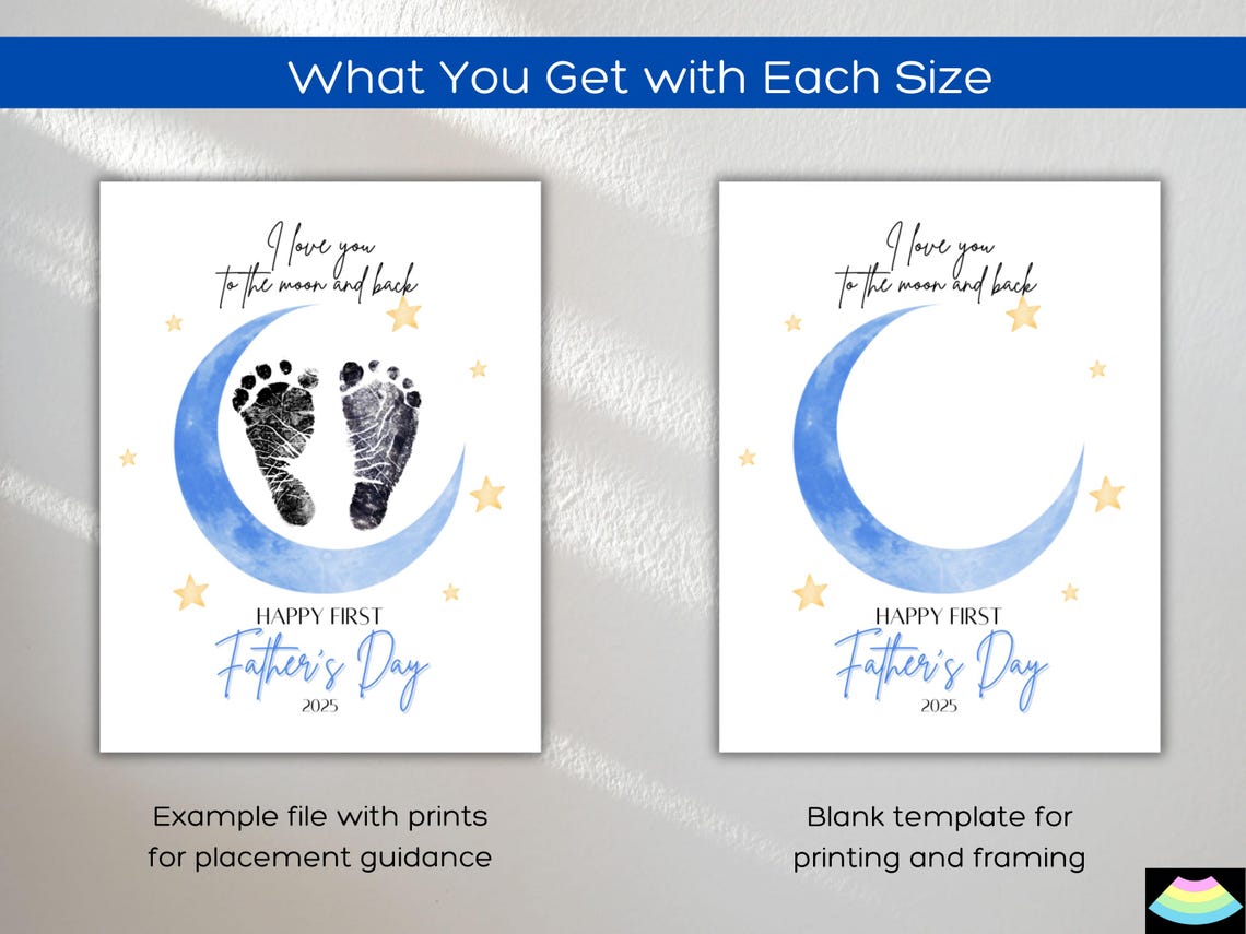 I Love You To The Moon And Back, Fathers Day Gift - Image 2