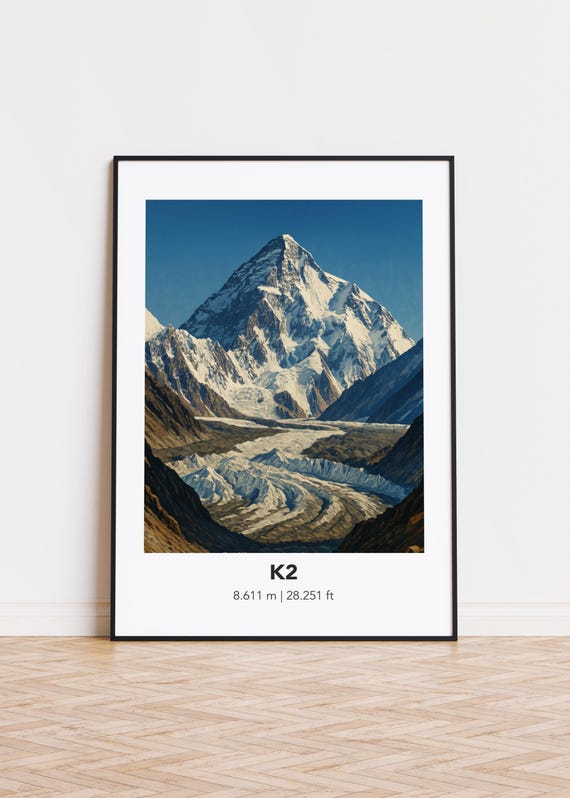K2 Mountain Adventure Poster