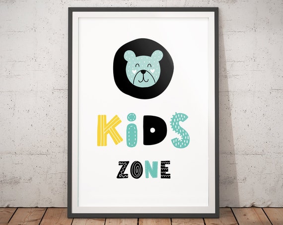 Nursery Prints Kids Zone Nursery Decor Scandi Print Nursery Nordic Nursery Boys Bedroom Decor Girls Room Decor