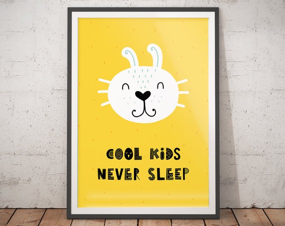 Nursery Decor Cool Kids Nursery Prints Scandi Print Nursery Nordic Nursery Boys Bedroom Decor Girls Room Decor