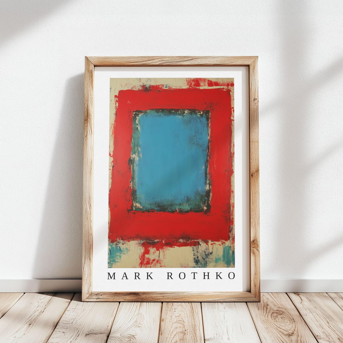Mark Rothko Poster Abstract Expressionism Color Field Print Mark Rothko Print Modern Abstract Museum Poster Modern Wall Decor