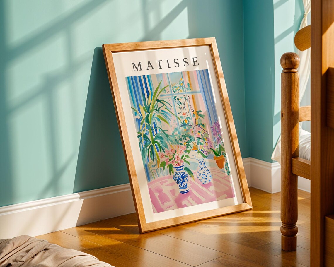 Henri Matisse Abstract Flower And Fruit, Minimalist - Image 3