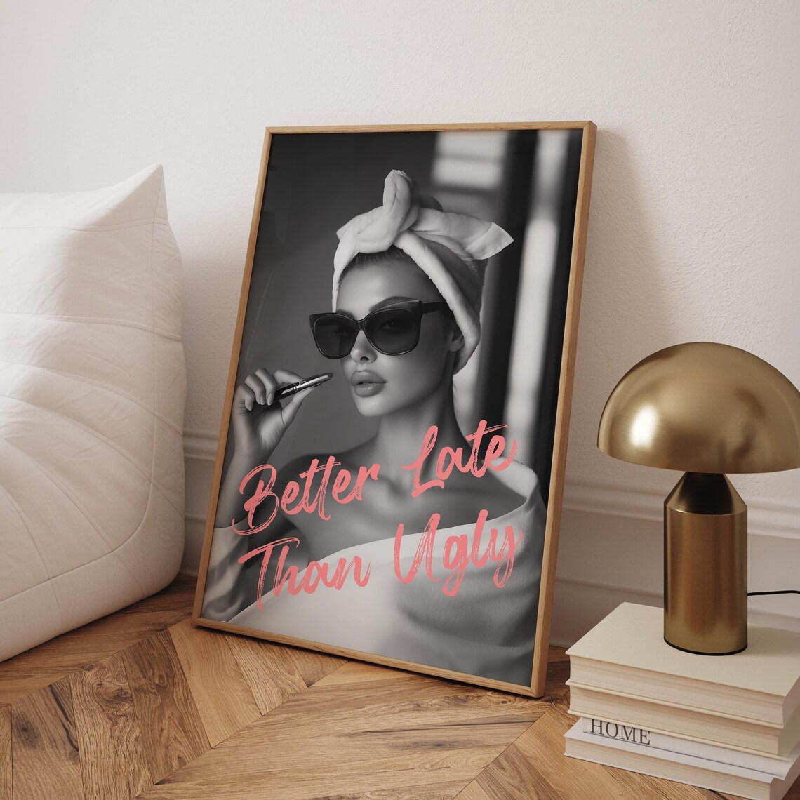 Better Late Than Ugly, Trendy Magazine Wall Art