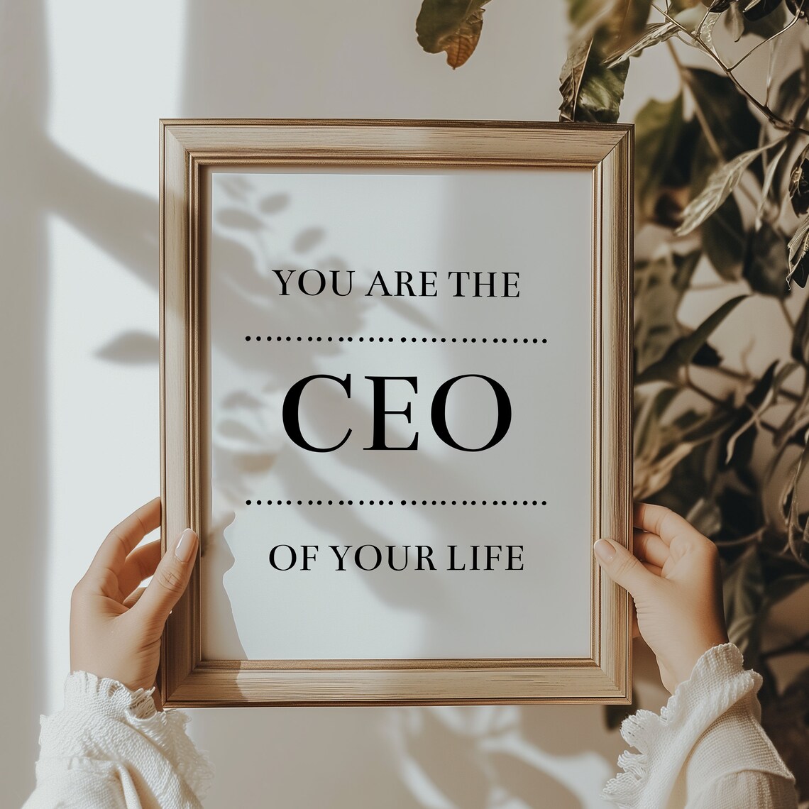 Get Shit Done CEO of Your Life Motivational Office Poster Set of 2 - Image 4