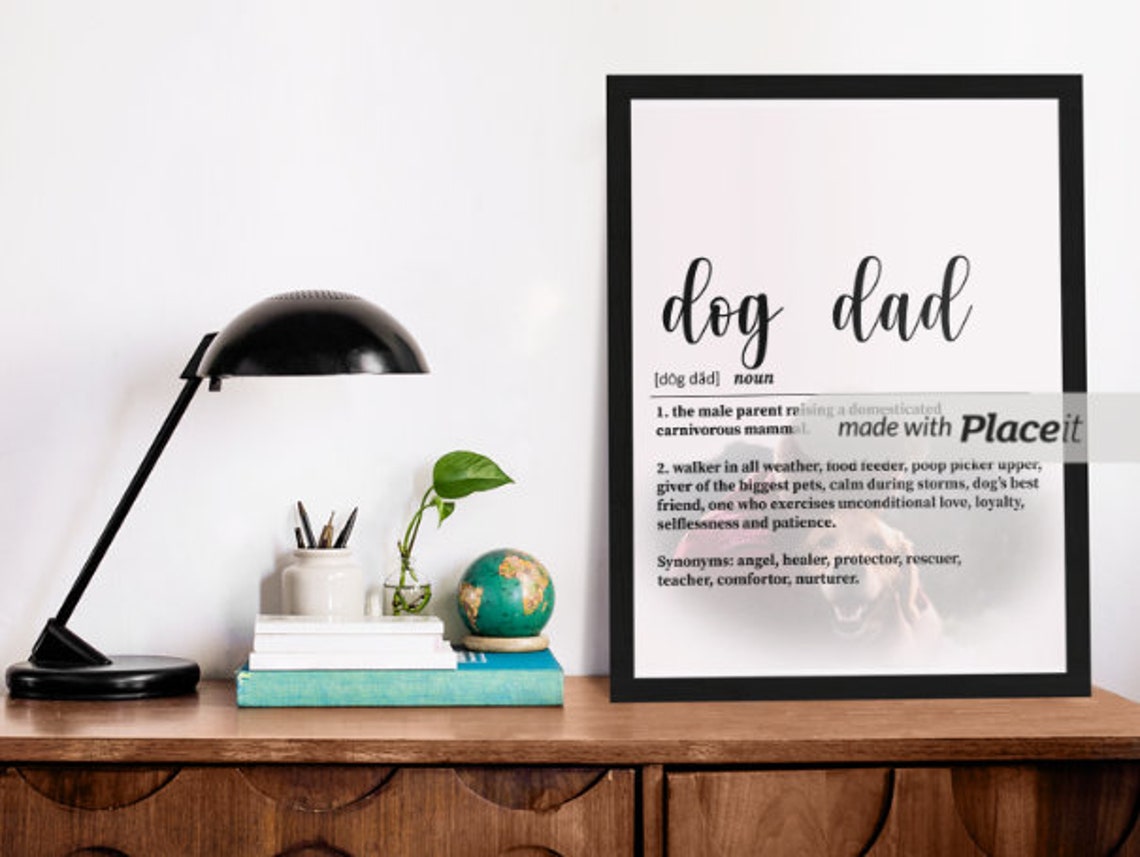 Definition Of Dog Dad Print Dog Lover Gift Dog Wall Art Dog Quote Print Dog Poster Dog Mom Gift Dog Meaning Art Dog Art - Image 3