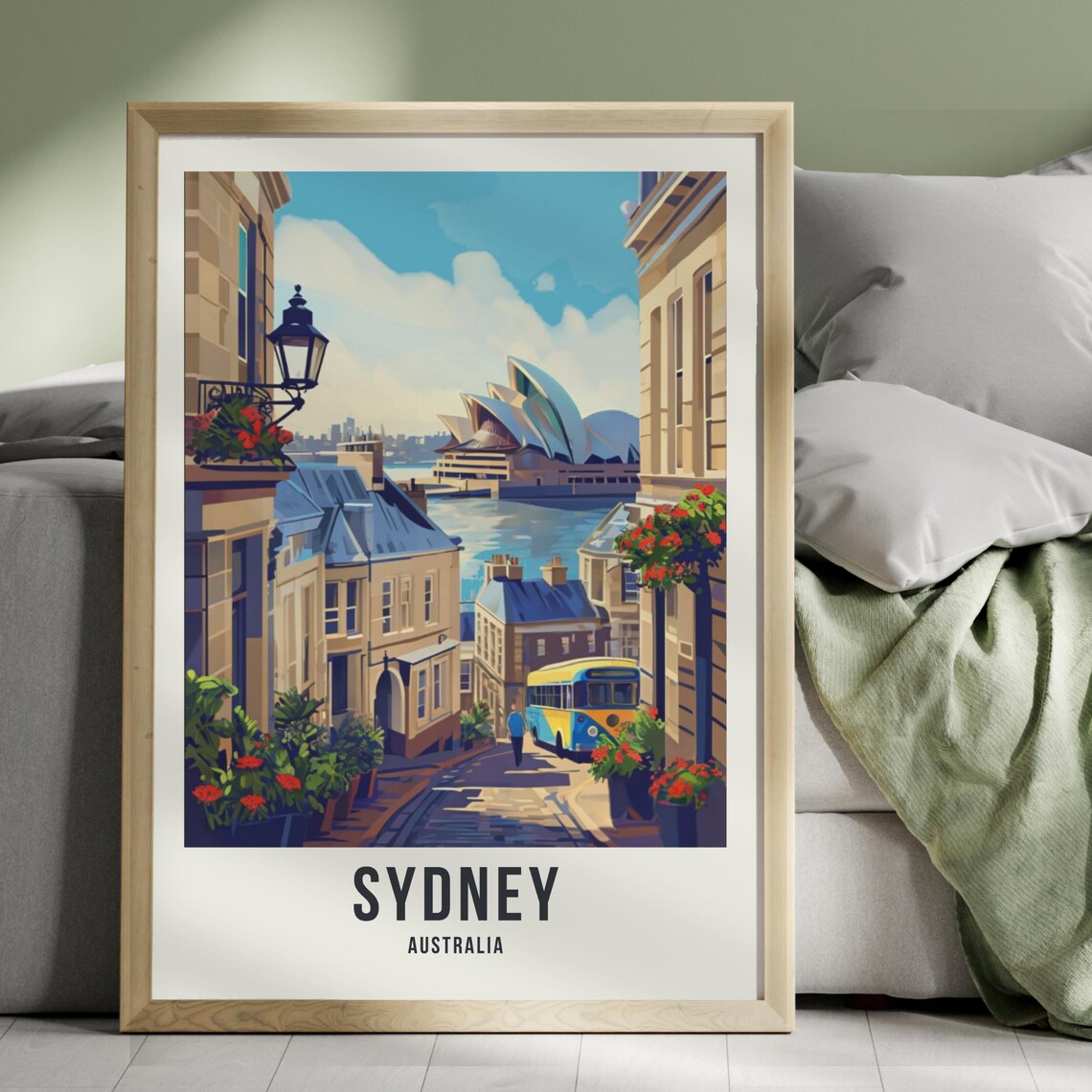 Sydney Opera House, Australia Travel Poster - Image 4