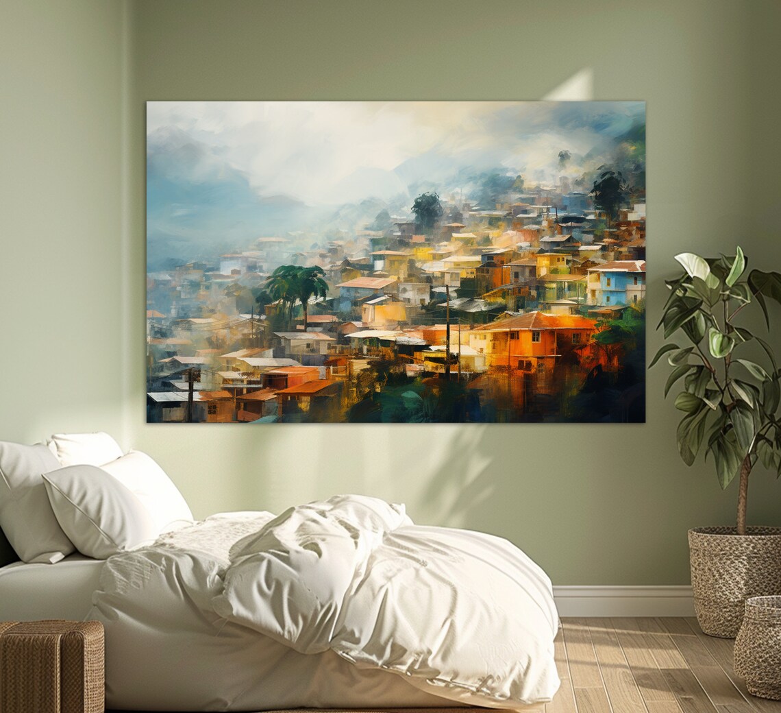 Tegucigalpa Art Print, Honduras Wall Art Print - Image 2