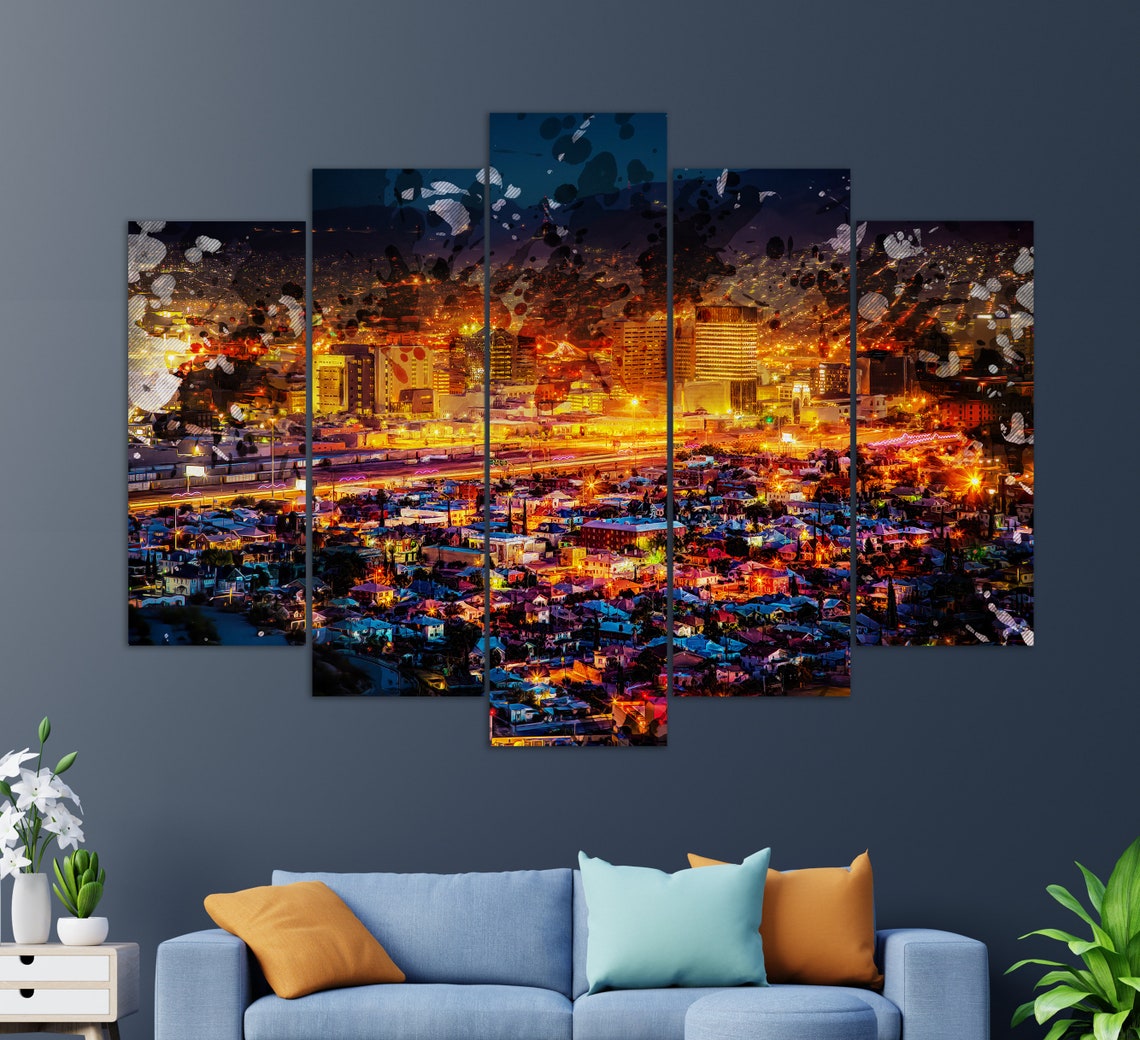 El Paso Skyline Art Print - Image 3