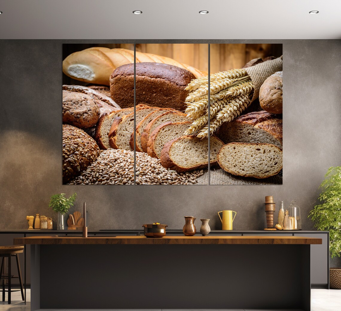 Bread Print, Kitchen Wall Art for Bakers - Image 2