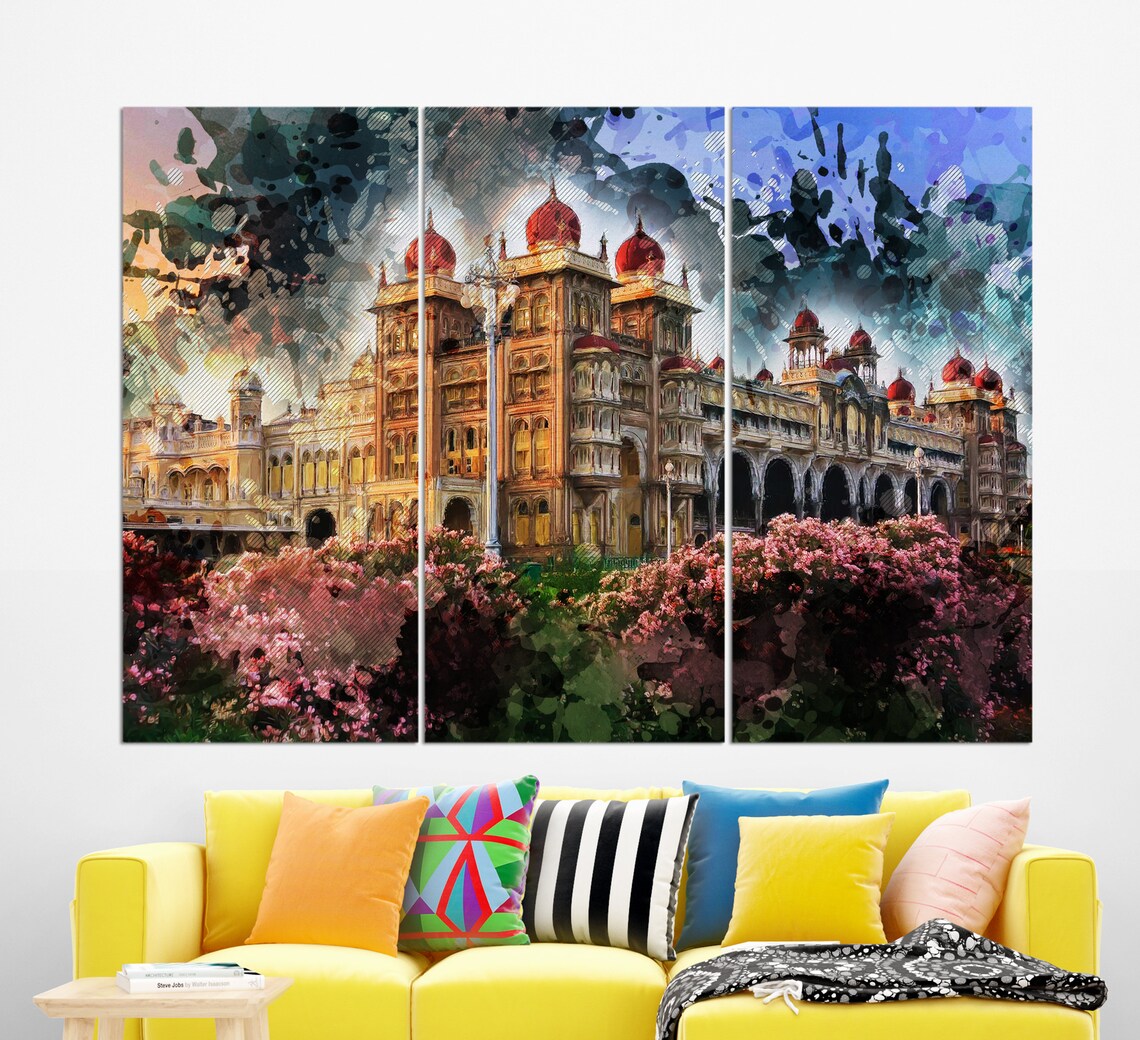Mysuru India Wall Art Print, Cultural City Poster - Image 3