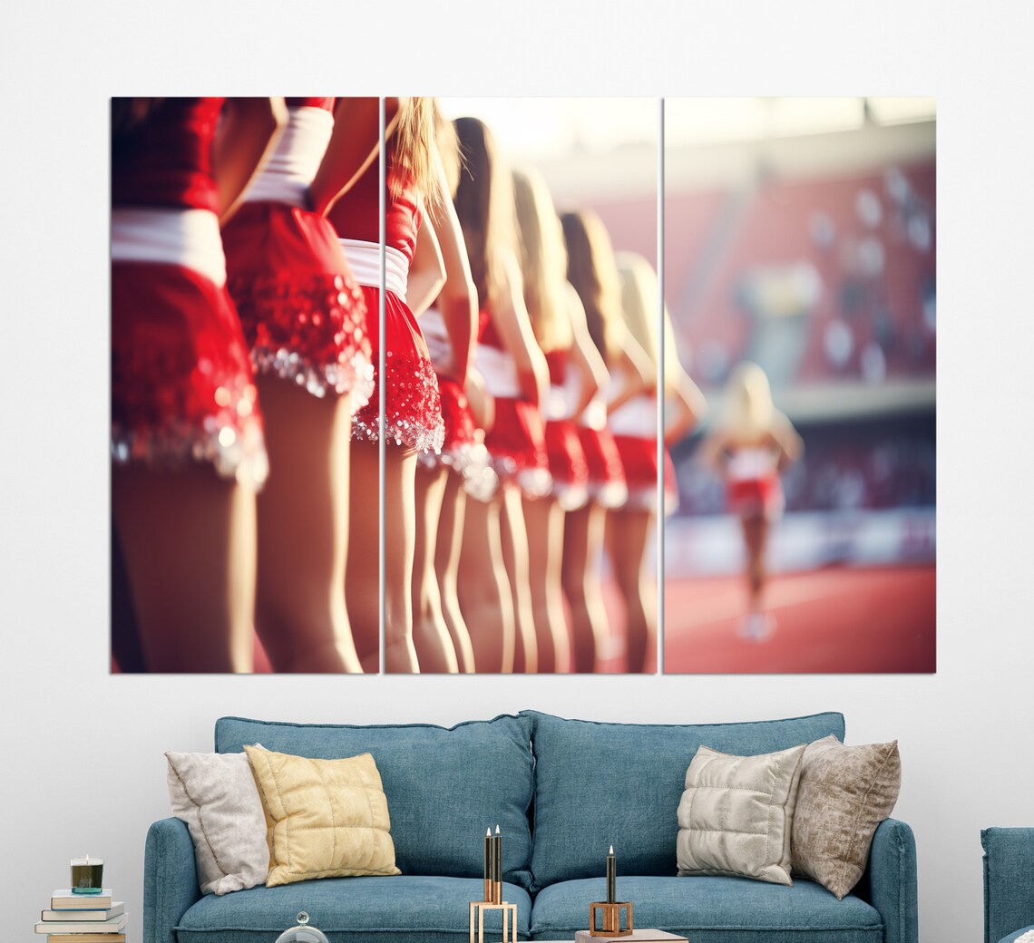 Cheerleading Art Print, Cheerleader Gift - Image 3