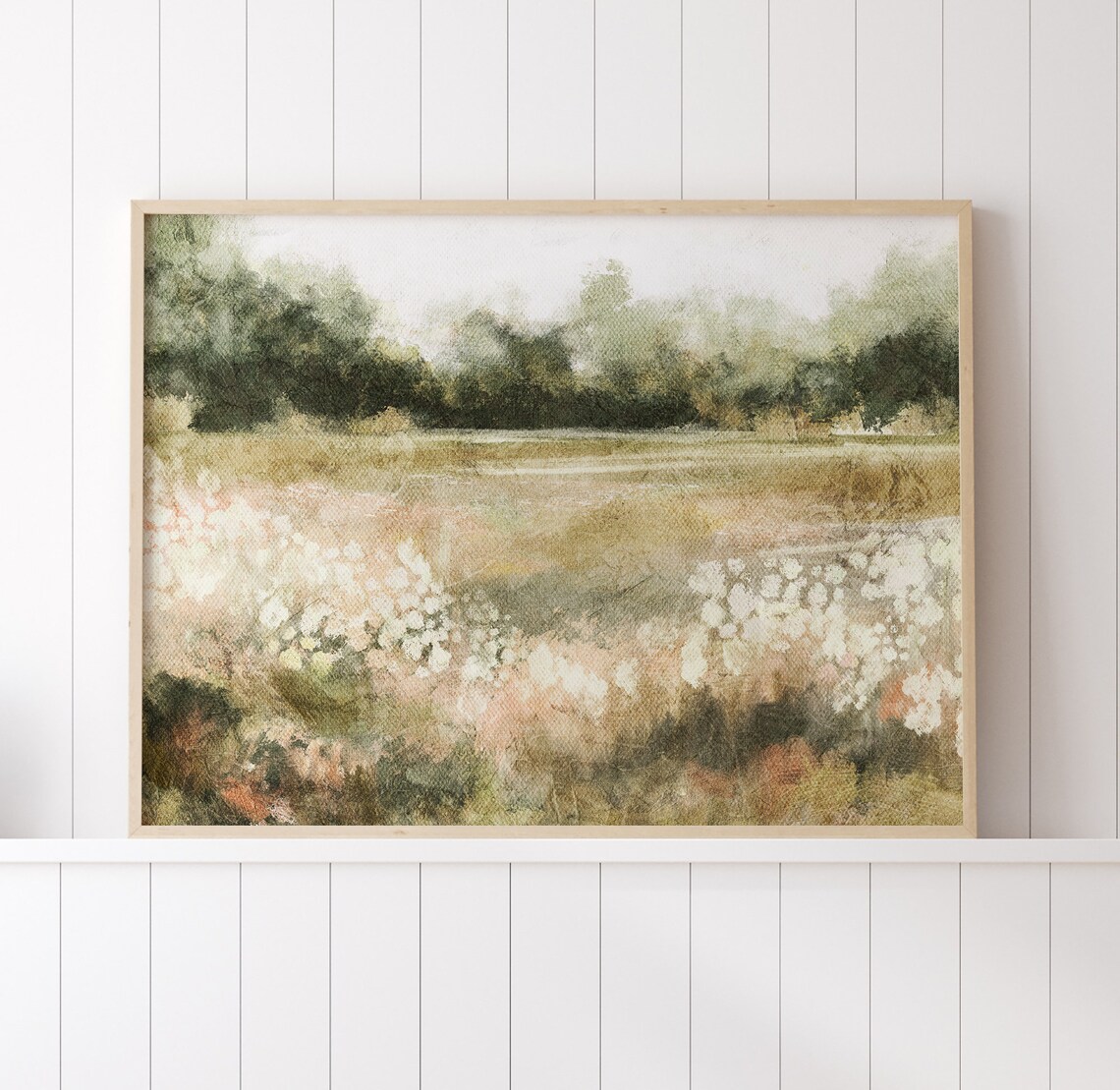 Spring Scenery Landscape Art Print, Farmhouse Decor - Image 2