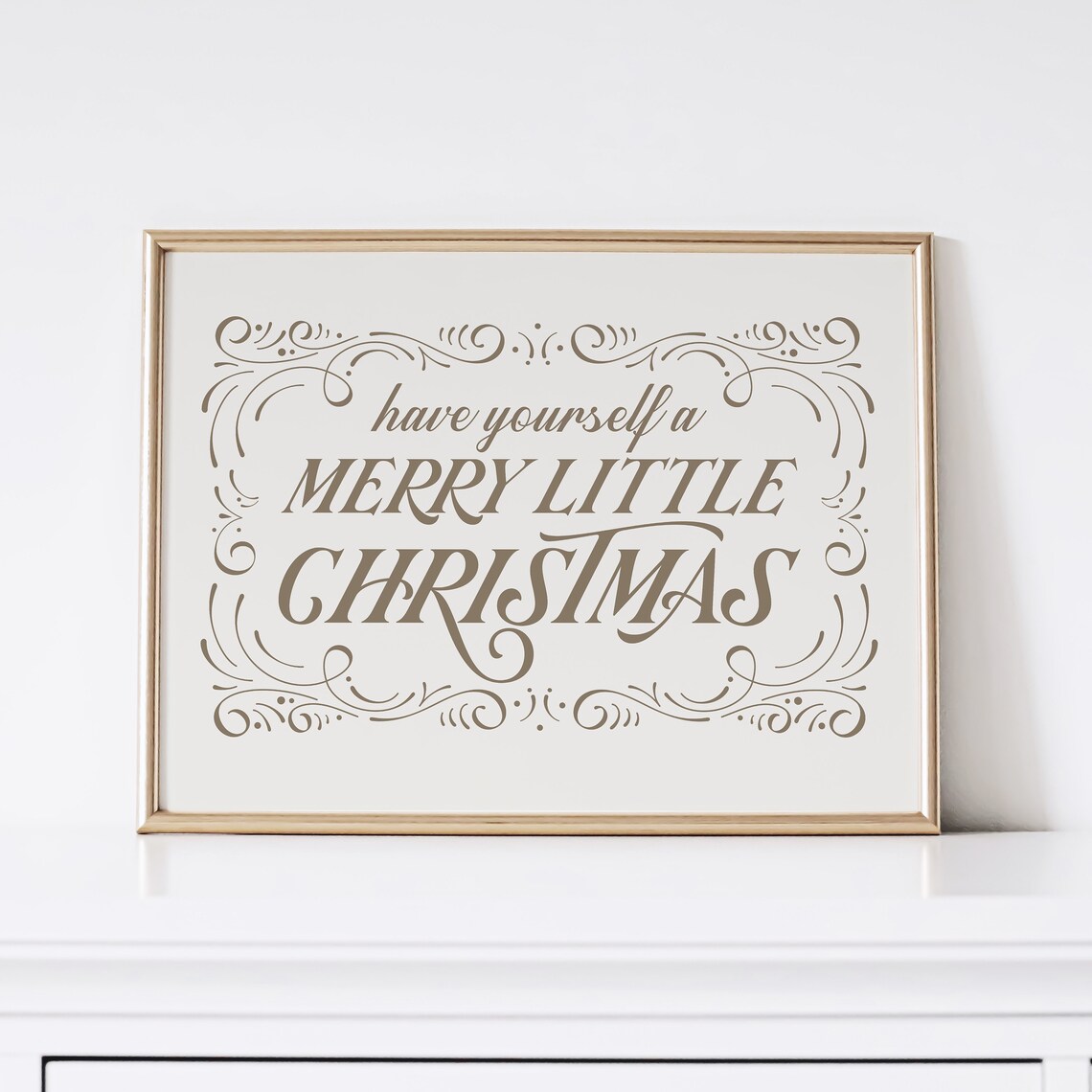 Have Yourself a Merry Little Christmas, Vintage Poster
