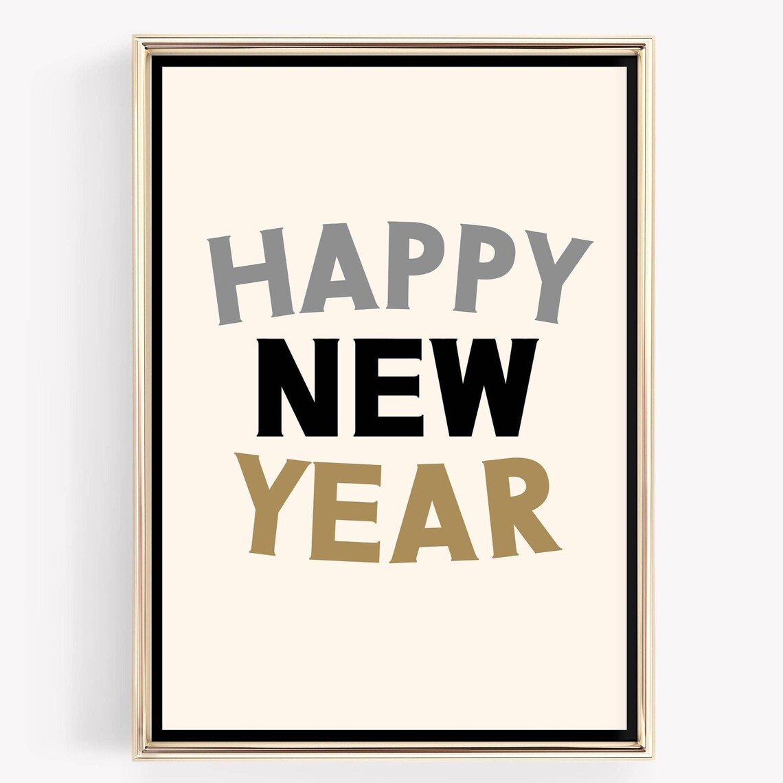 New Year 2025 Bundle Set of 8 Celebration Party Designs Poster - Image 6