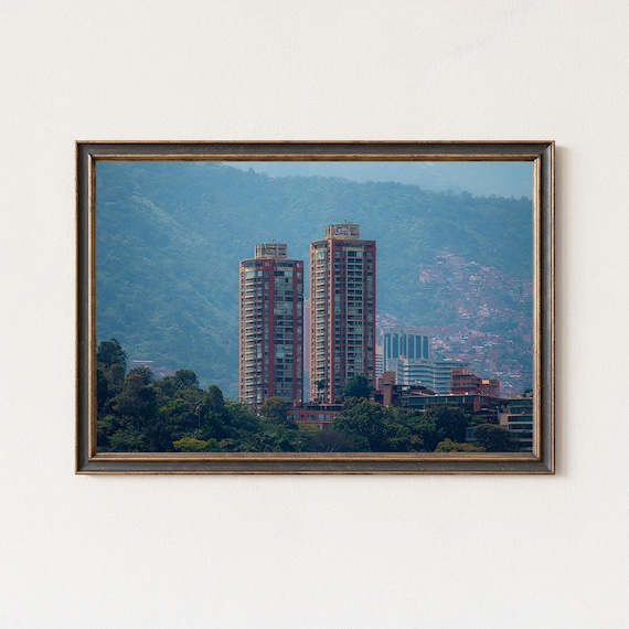 Caracas Skyline Print Central Park Towers Wall Art