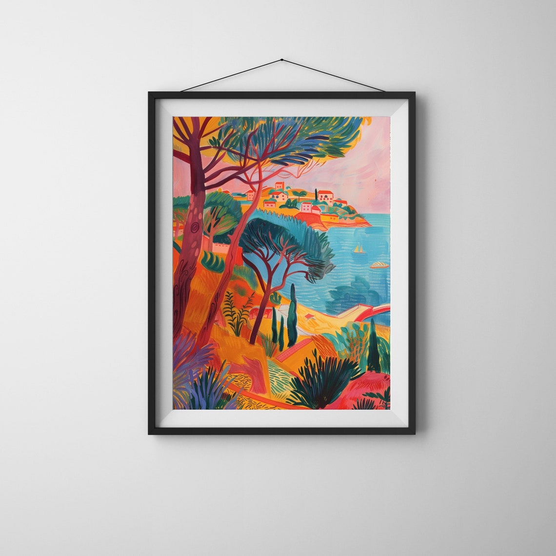 Matisse Wall Art Mid Century Landscape Poster Exhibition Print Modern Decor Artistic Matisse Landscape Art - Image 4