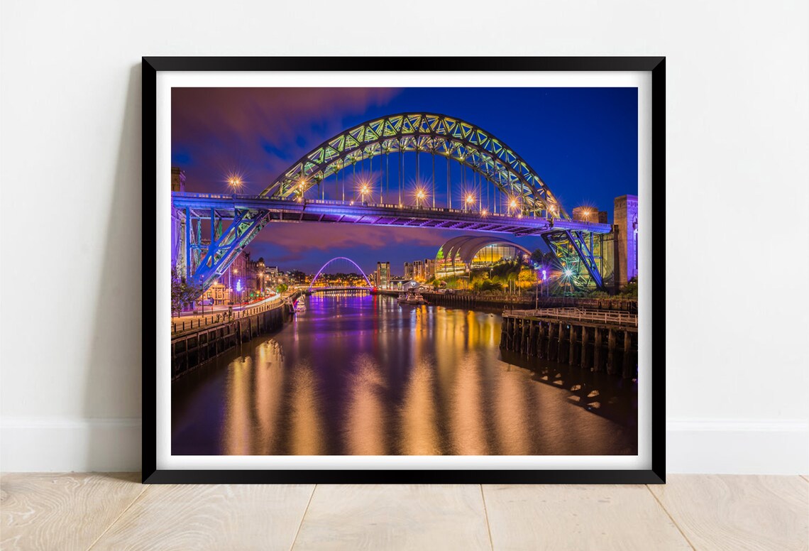 Tyne Bridge Newcastle Upon Tyne Art Print