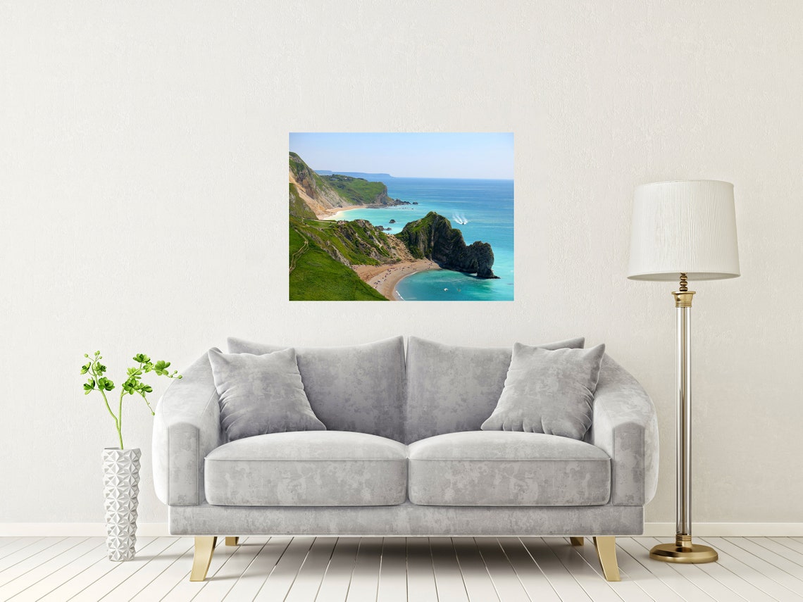 Jurassic Coast Dorset Durdle Door Arch Beach Summer Bay Poster - Image 2