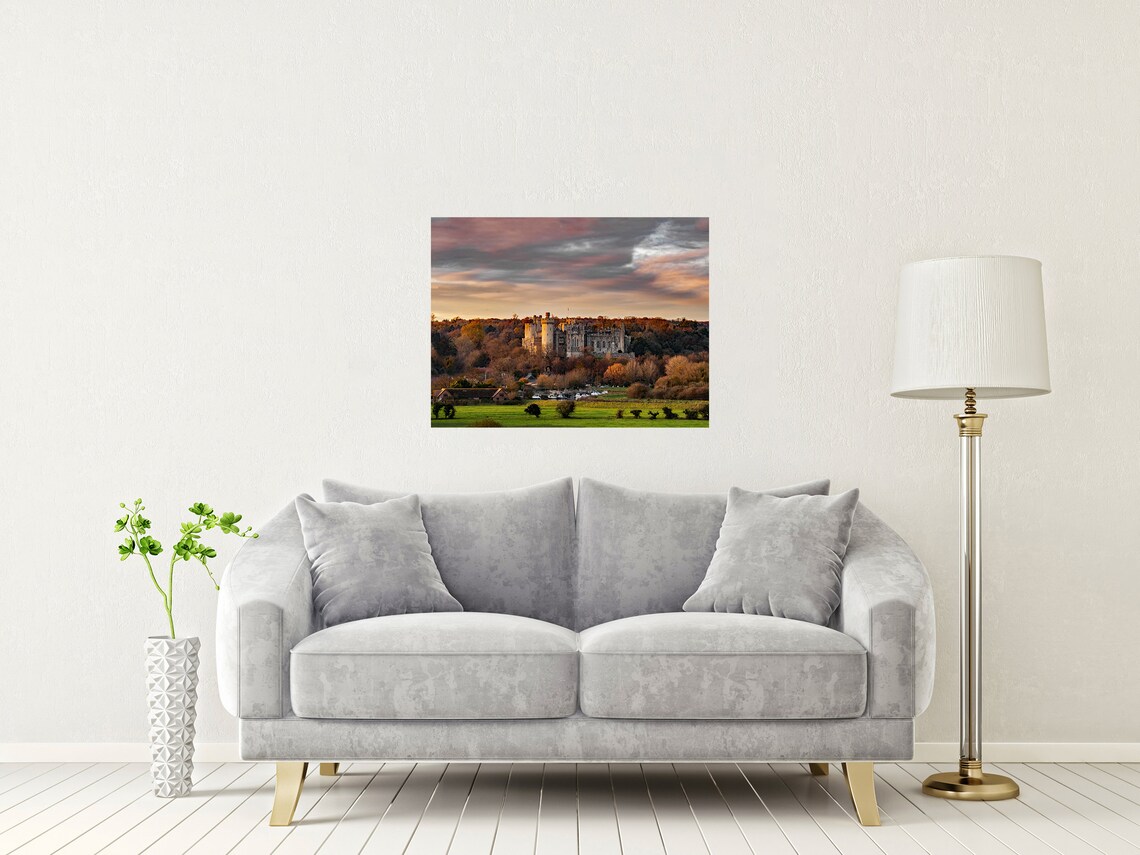 Arundel Castle West Sussex In Autumn Limited Edition Print Photography Fine Art Wall Art Exclusive Print Posters Photos Uk - Image 2